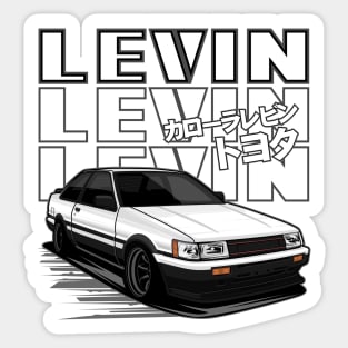 AE86 Corolla Levin Sticker